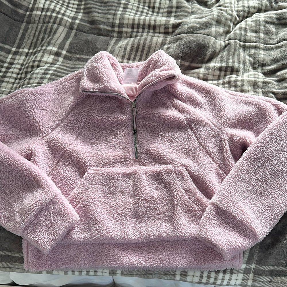 Lululemon Pink Sherpa Scuba
